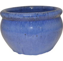 Ghiveci Bavaria, argilă, Ø 34 cm, albastru-thumb-0