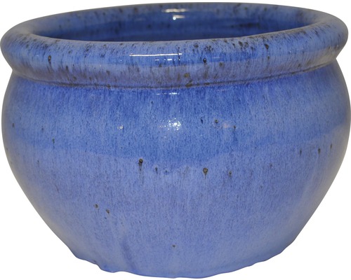 Ghiveci Bavaria, argilă, Ø 34 cm, albastru-0
