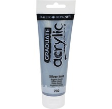 Culoare acrilică Graduate 702 Silver 120 ml