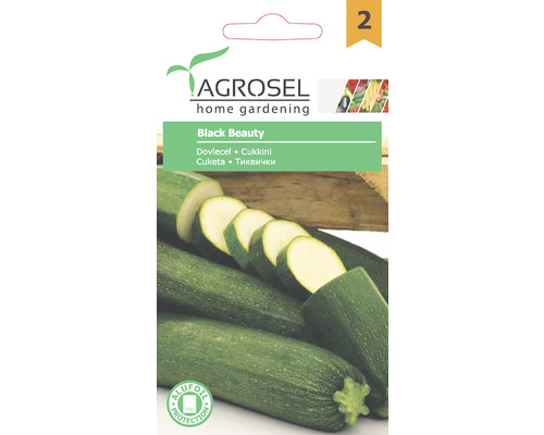 Semințe legume Agrosel dovlecel Black Beauty PG2