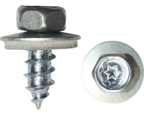 Șuruburi pentru acoperiș cu cap hexagonal Torx și șaibă cauciuc EPDM Dresselhaus 6,5x75 mm oțel zincat, 100 bucăți Șuruburi pentru acoperiș cu cap hexagonal Torx și șaibă cauciuc EPDM Dresselhaus 6,5x75 mm oțel zincat, 100 bucăți
