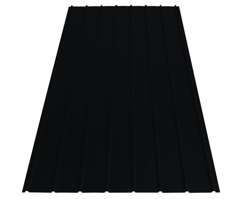 Tablă cutată PRECIT H12 3000x1142x0,50 mm negru mat big stone Tablă trapezoidală pentru acoperiș