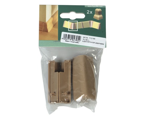 Conectori de colț pentru plinte, set de două bucăți