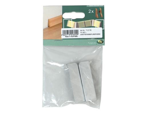 Două pene de fixare din metal într-un ambalaj transparent