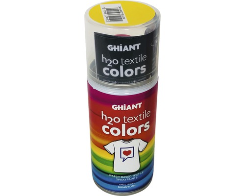 Spray vopsea textile Ghiant, pe bază de apă