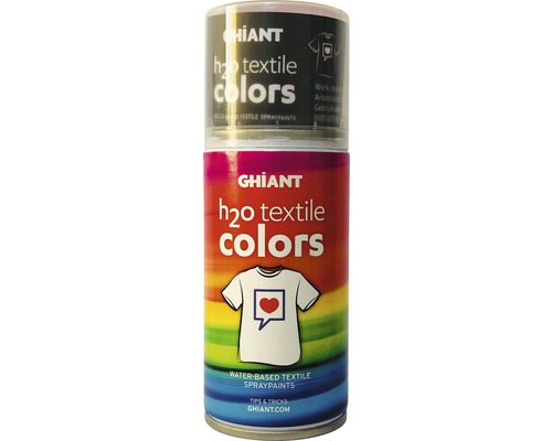 Spray Ghiant cu vopsele textile pe bază de apă