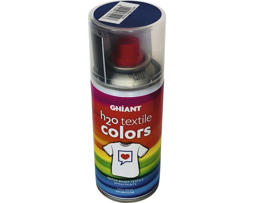 Spray vopsea textilă Ghiant cu vopsea textilă pe bază de apă