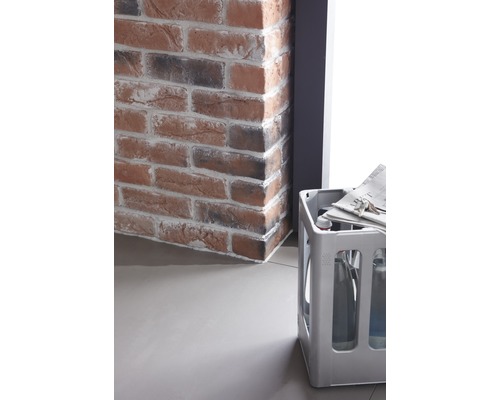 Cărămidă aparentă de colț Klimex Milano Loft Perete cu cărămizi decorative și ladă de băuturi