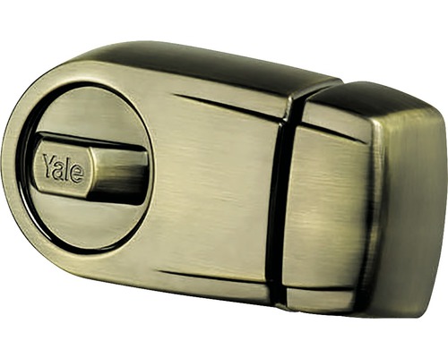Încuietoare aplicată ușă Yale 116x66 mm, nuanță alamă, incl. cilindru cu 3 chei Încuietoare aplicată Yale