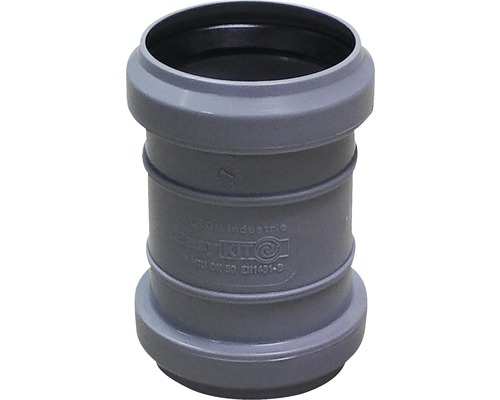 Manșon VALROM din polipropilenă Ø 32 mm Manșon din plastic gri DN 50 pentru țevi de canalizare