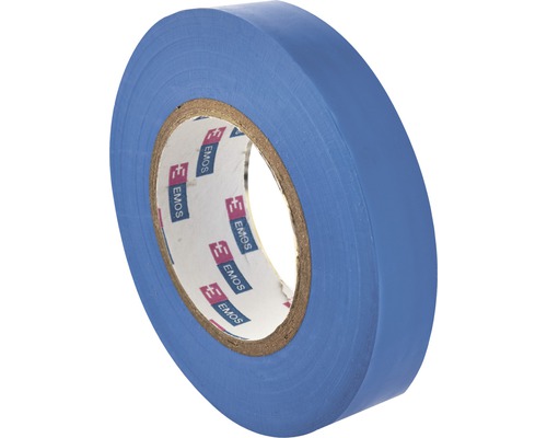 Bandă izolatoare PVC Emos 15mm x 10m 40KV UV, albastru