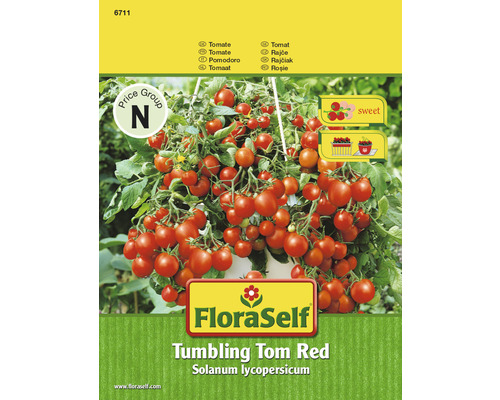 FloraSelf semințe de roșii Trumbling Tom