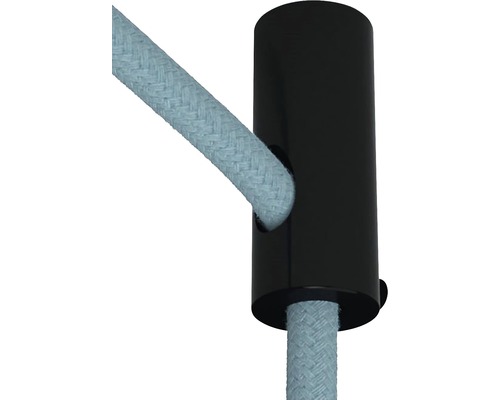 Suport ornamental de tavan Creative-Cables pentru fixat cablu pendule, negru