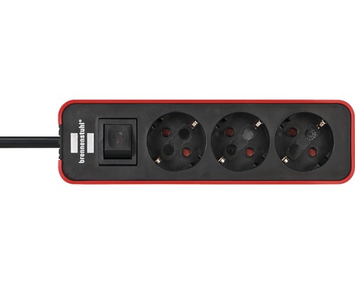 Prelungitor Brennstuhl cu întrerupător și trei prize