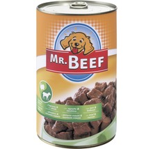 Hrană umedă pentru câini MR. BEEF cu miel și curcan 1200 g-thumb-0