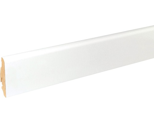 Plintă SKANDOR MDF 2400x58x19 mm FU60L albă Plintă SKANDOR MDF 2400x58x19 mm FU60L albă