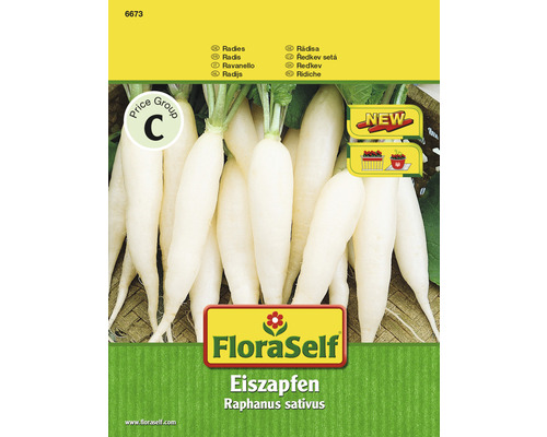FloraSelf semințe de ridichi albe-0