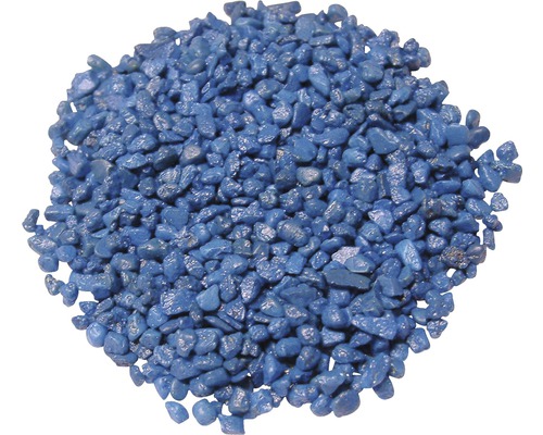 Pietre decor acvariu albastru, 2,5 kg