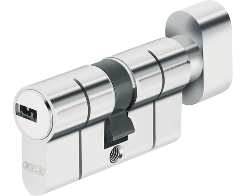Cilindru de siguranță cu buton Abus KD6PSN 40/B40 mm, 5 chei, protecție anti-găurire