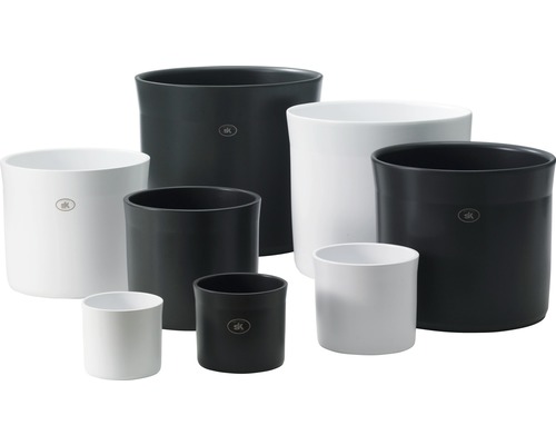Ghivece de flori din ceramică de diferite dimensiuni