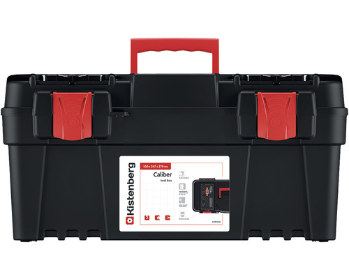 Cutie de scule din plastic Kistenberg Caliber cu mâner de transport