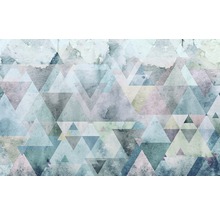Tapet cu model geometric triunghiular