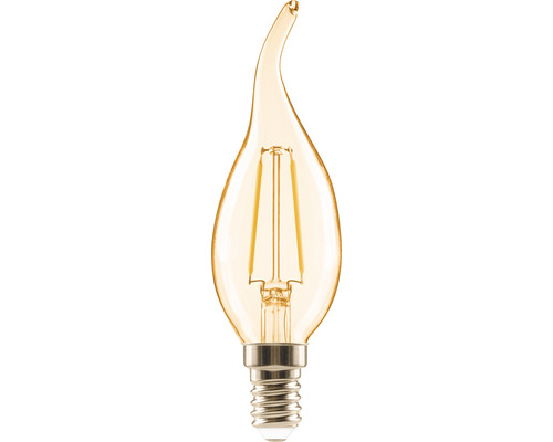 Bec vintage LED Flair E14 4W, glob lumânare decorativă, durată viață 15.000 h Bec tip lumânare cu soclu E14
