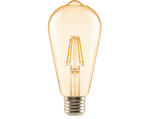 Bec vintage LED Flair E27 4W, glob pară ST64, durată viață 15.000 h (380 lumeni)