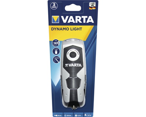 Lanternă Varta Dynamo Light în pachet