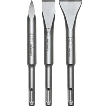 Daltă ascuțită, plată și lată Alpen pentru ciocane rotopercutoare