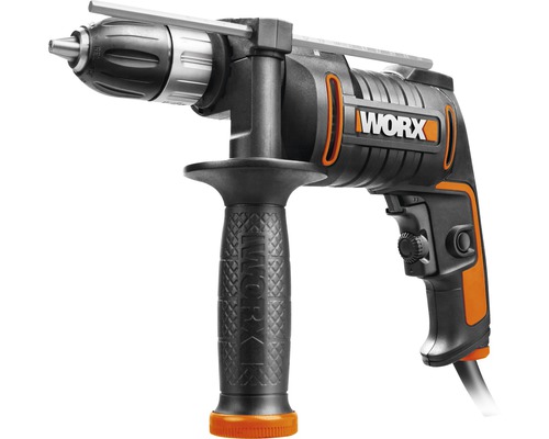 Mașină de găurit cu percuție electrică Worx cu mâner suplimentar