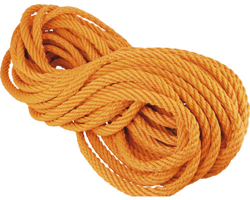 Frânghie polipropilenă Mamutec Ø10mm x 20m, portocaliu Ghem de frânghie din fibre naturale