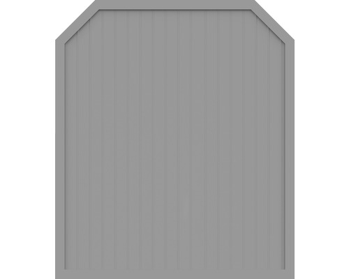 Element principal BasicLine tip J 180 x 210/180 cm, gri argintiu