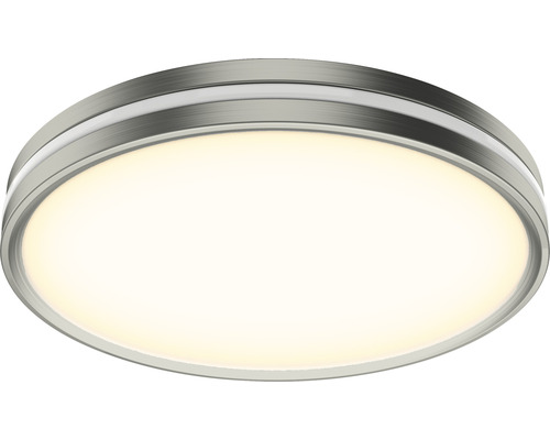 Plafonieră rotundă din metal cu sursă de lumină integrată