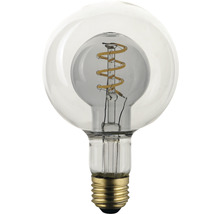 Bec vintage LED Flair E27 4W, glob G95 clar, durată viață 15.000 h