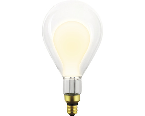 Bec vintage LED Flair E27 4W, glob PS150 mat, durată viață 15.000 h Bec LED decorativ cu balon de sticlă transparentă