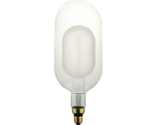 Bec vintage LED Flair E27 4W, glob DG150 alb mat, durată viață 15.000 h