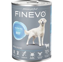 Hrană umedă pentru câini FINEVO Sensitive cu vită 400 g-thumb-0