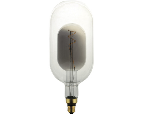 Bec vintage LED Flair E27 4W, glob DG150 afumat, durată viață 15.000 h