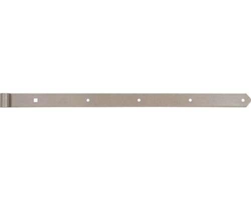 Braț balama de suspendare Alberts Duravis Ø16 x 800mm, oțel zincat maro deschis Conector plat cu găuri