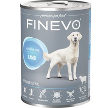 Hrană umedă pentru câini FINEVO Sensitive cu miel 400 g-thumb-0