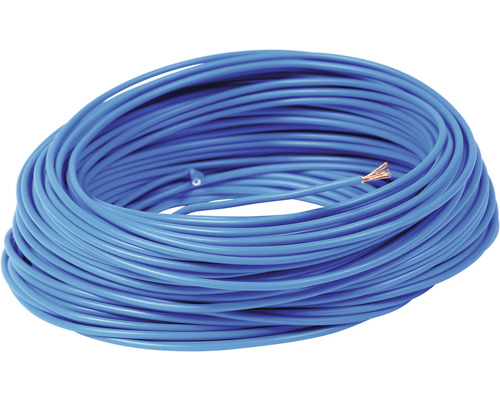 Cablu electric albastru rulat