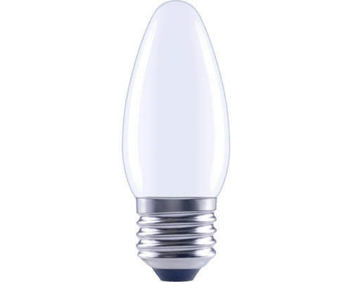 Bec LED variabil Flair E27 2,2W 250 lumeni, glob mat lumânare, lumină rece Lampa tip lumânare cu soclu E27