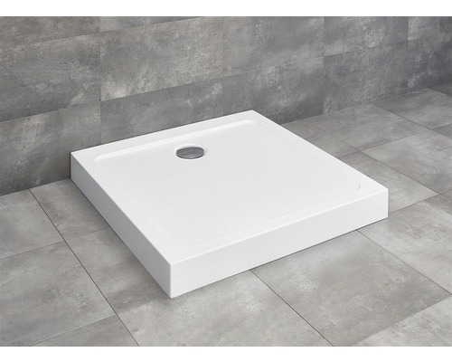Cădiță de duș pătrată Radaway Doros C Compact 80x80x11,5 cm acril alb SDRC8080-05 Cădiță de duș pătrată Radaway Doros C Compact 80x80x11,5 cm acril alb SDRC8080-05