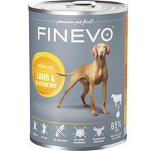 Hrană umedă pentru câini FINEVO Active cu miel și mure 800 g-thumb-0