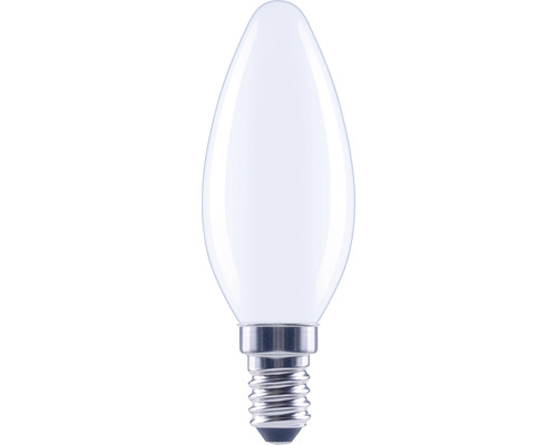 Bec LED variabil Flair E14 2,2W 250 lumeni, glob mat lumânare, lumină rece Bec tip lumânare cu soclu E14