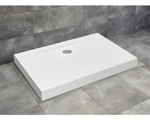 Cădiță de duș dreptunghiulară Radaway Doros D Compact 100x90x11,5 cm acril alb SDRD1090-05