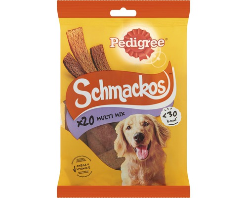 Snack pentru câini Pedigree Schmackos Multi Mix 140 g