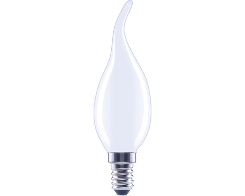 Bec LED variabil Flair E14 4W 470 lumeni, glob mat lumânare decorativă, lumină rece Bec LED E14 în formă de picătură