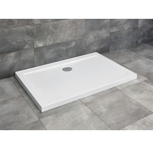 Cădiță de duș dreptunghiulară Radaway Doros D 90x80x5 cm acril alb SDRD9080-01-thumb-0